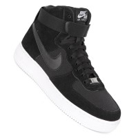 nike air force schwarz matt