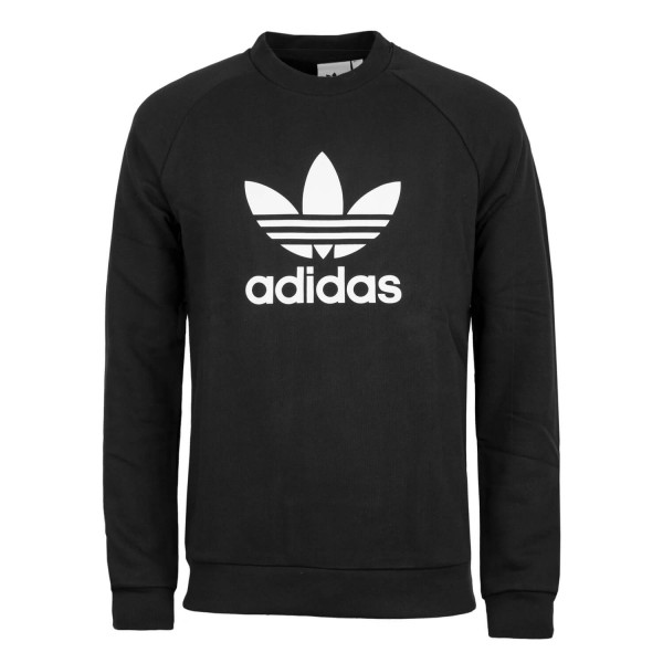 Trillen Afleiding dagboek Adidas Originals Trefoil Crew Pullover schwarz weiß Herren Sweatshirt |  DROP-IN.de